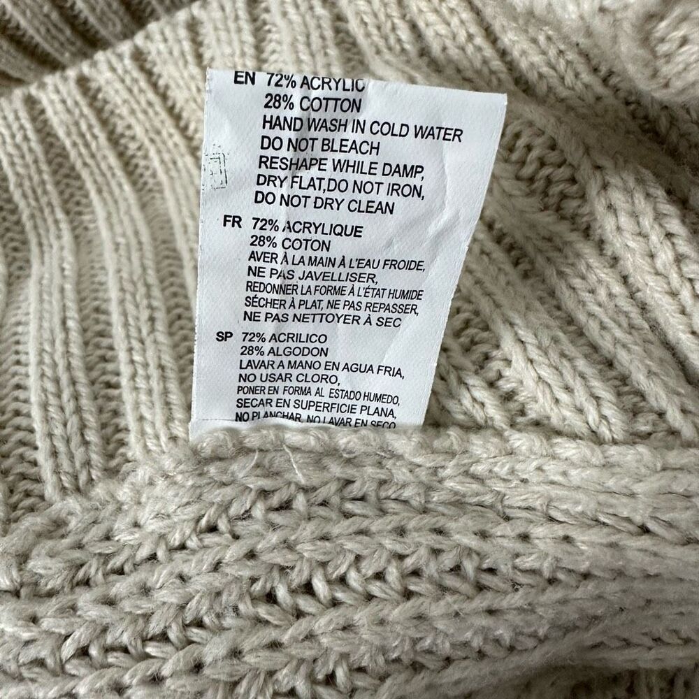 R D Style Elbow Patch Poncho Size Small - image 8